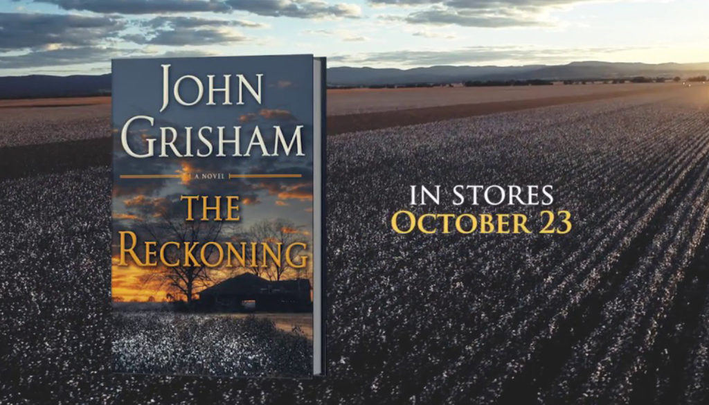 Release Date for John Grisham’s The Reckoning New Dominion