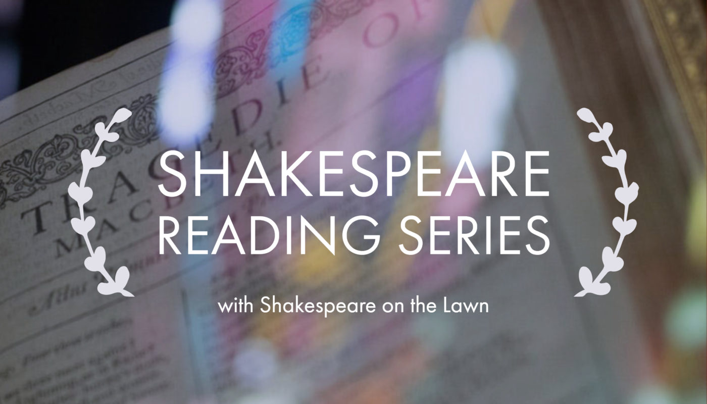 shakespeare reading series