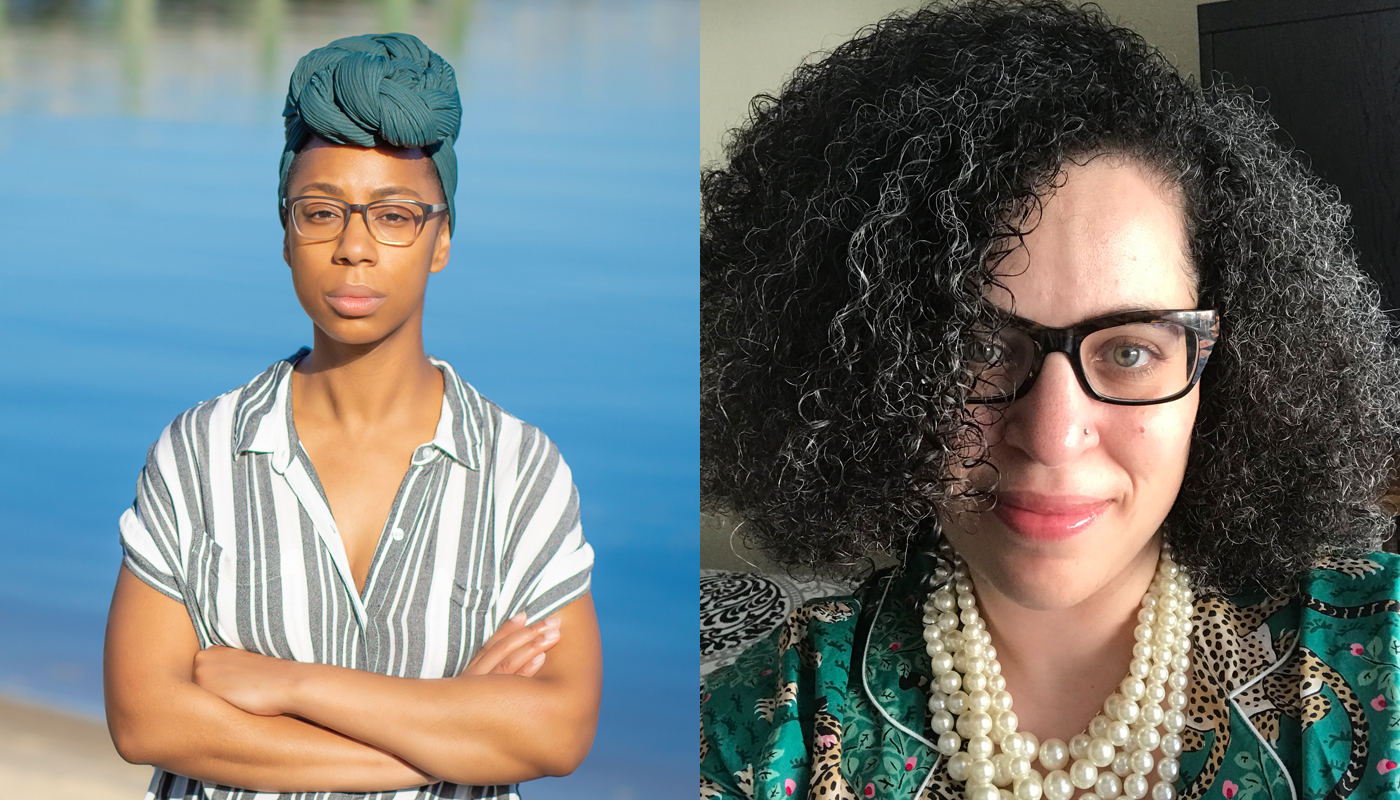 Chet’la Sebree and Kiki Petrosino